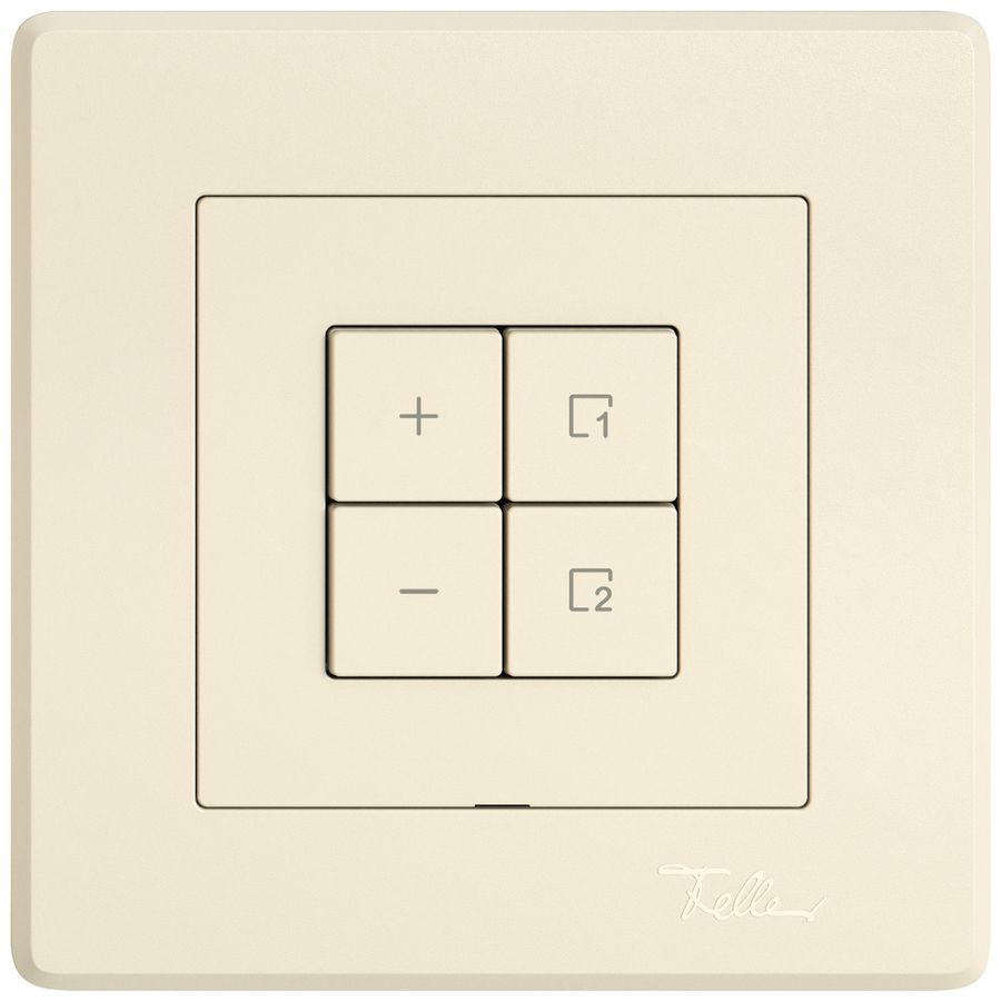 Commande pour variateur ENC EDIZIO.liv Wiser SNAPFIX® 1C scène 4T cr