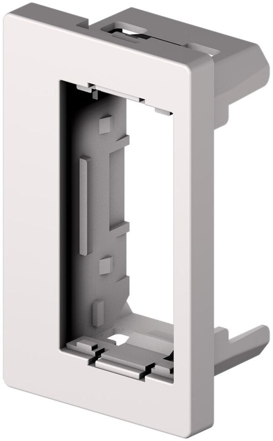 Montageadapter Cecoflex AV, FLF, 1-fach, weiss
