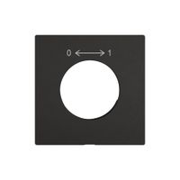 Kit di montaggio EDIZIO.liv SNAPFIX® pulsante girevole c.chiusura 0 → ← 1 ne