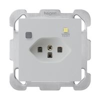 UP-Steckdose kallysto B T23 FI 30mA hellgrau