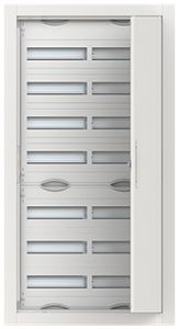 Distributeur ENC ABB ComfortLine 7 rangées 168UM avec porte 615×1164×125mm