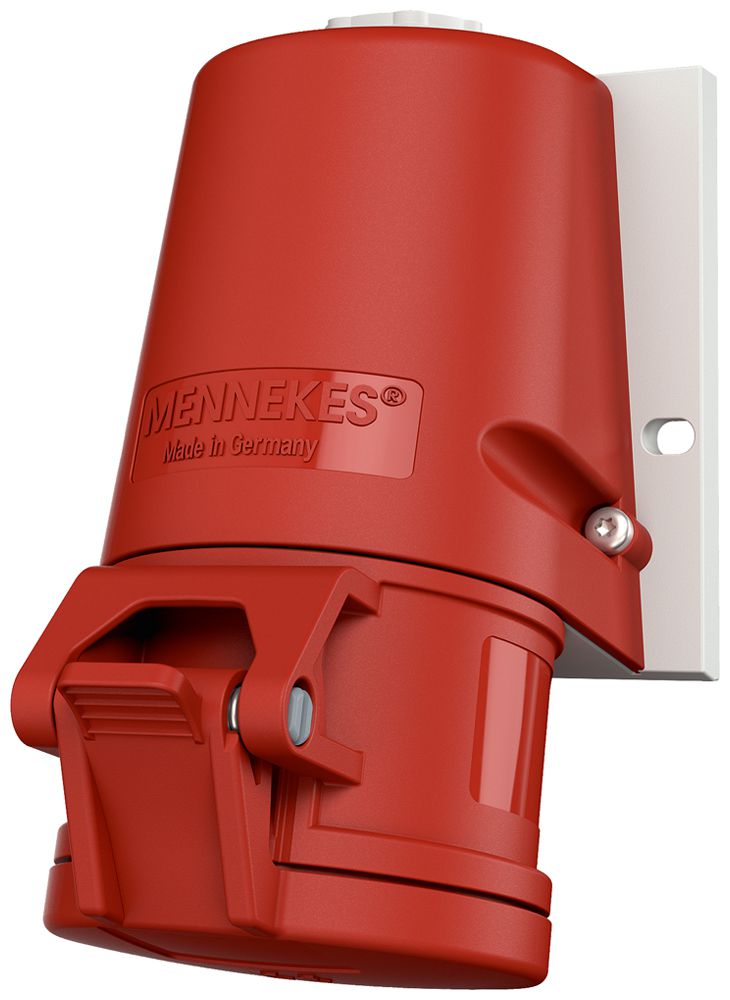 AP-Steckdose CEE Mennekes 3LNPE 16A rot