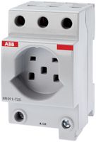 Prise INC ABB T25 DIN gris