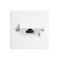 Einsatz zu UP-Anschlussdose 1×RJ45/s 4P ITplus EDIZIOdue weiss