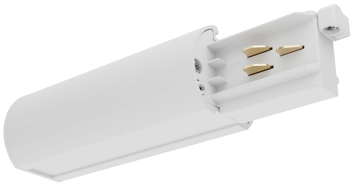 Alimentation latérale Sylvania Lytespan ROUND triphase blanc droite