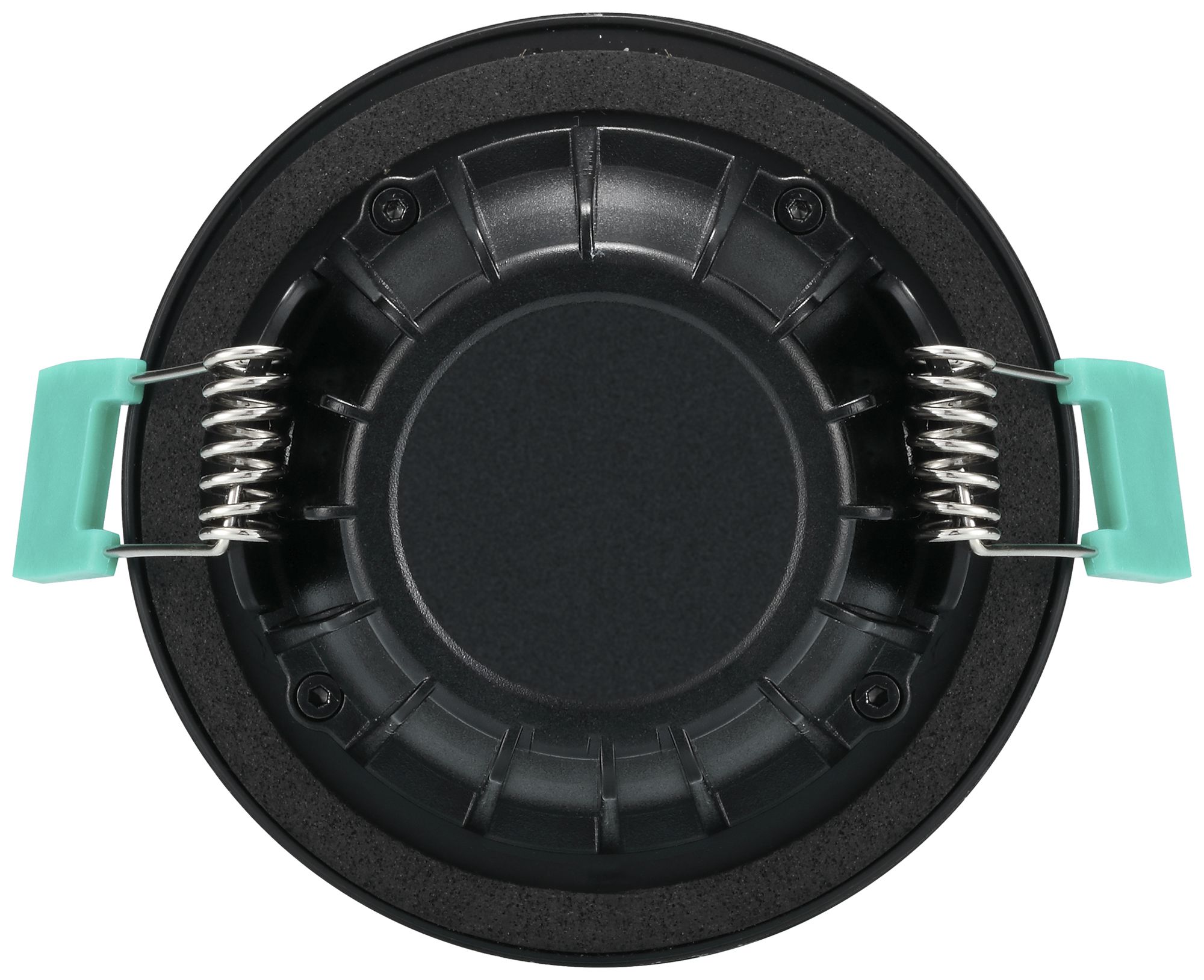 LED-Downlight Sylvania OBICO 5.4W 530lm 927/930/940 IP65 38° DIM Ø81mm schwarz