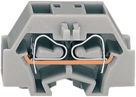 Borne WAGO 4L 1.5mm² gris