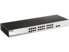 Switch D-Link DGS-1210-26/E, 26-port smart managed Layer2/3 Gigabit