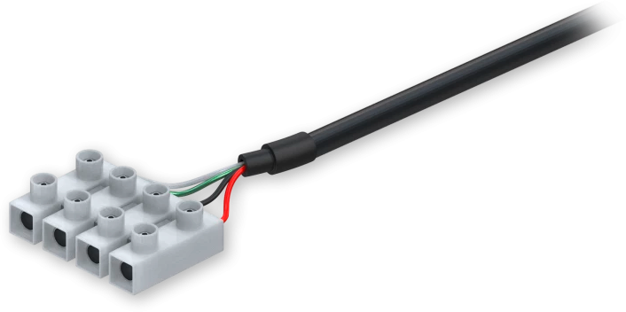 Cavo di collegamento Teltonika PR2FK20M  4 pin e morsetto a vite