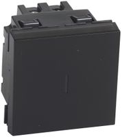 Wippschalter MOS Schema 6 Easy-Led 2 Module schwarz