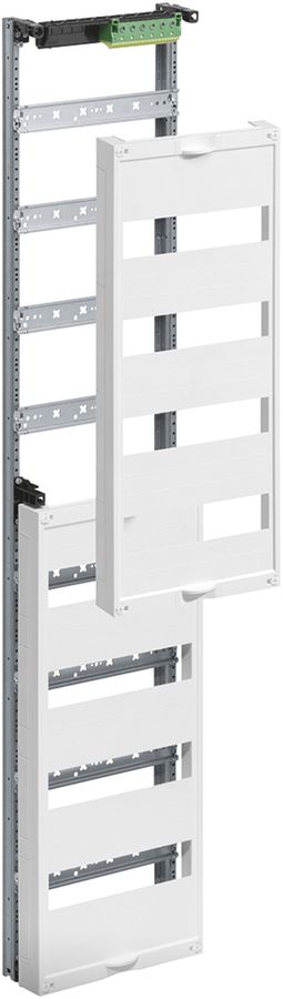 Kit de montage Hager 250×1200mm pour armoire de distri. 1 rangée