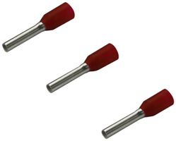 Aderendhülse Rittal AS 4050.732 1mm² 8mm rot 500Stk