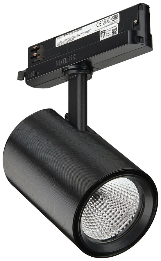 Spot LED Philips GreenSpace Evo 1×41W 5000lm 930 WB AD3PH Ø92 nero