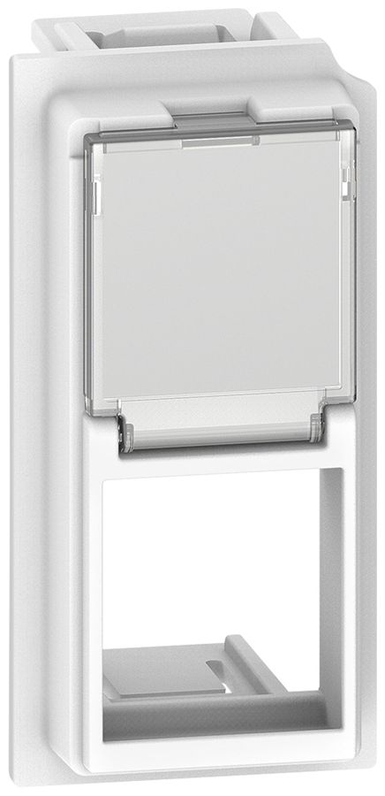 Adapter Living Now 2 Module für RJ45 oder RJ11 weiss