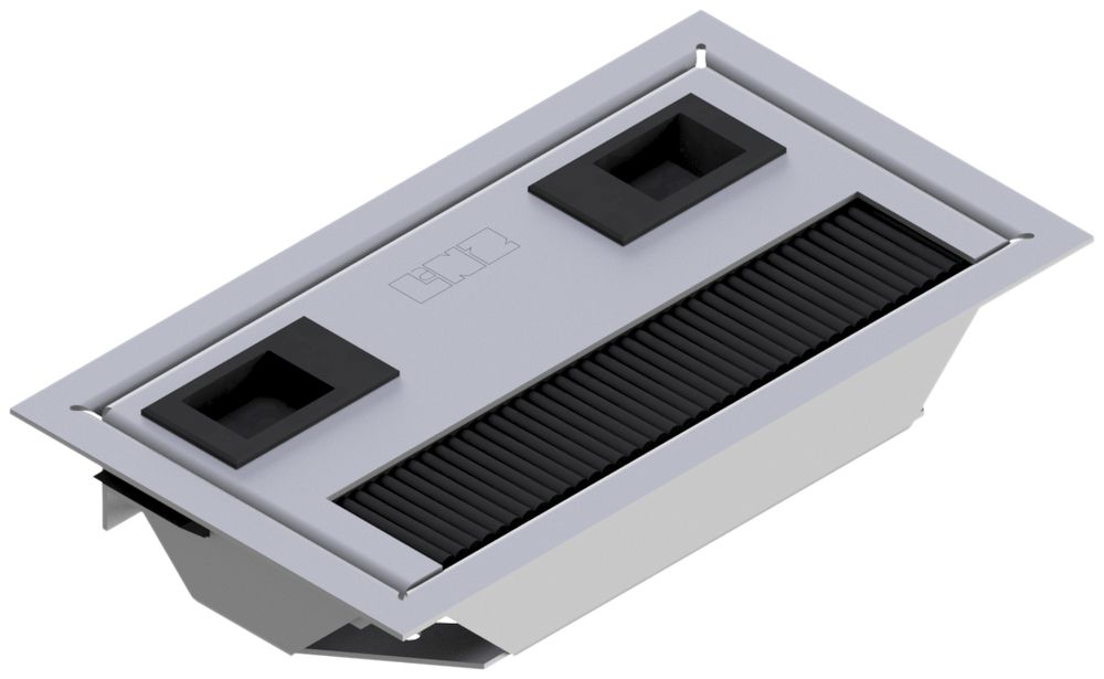 Passage pour câble Lanz 96×178mm