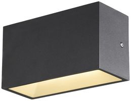 Applique LED SLV SITRA M UP/DOWN 14W 1600lm 3000/4000K 95° IP65 antracite
