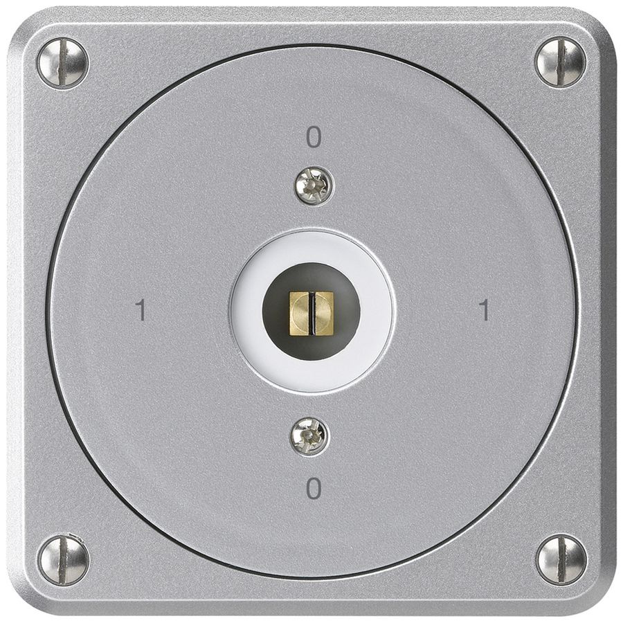 Interruttore a chiave quadrata INC robusto senza coperchio 0/3P alluminio combi