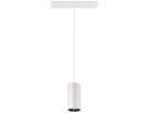 LED-Pendelleuchte SLV NUMINOS S 48V AD 16W 1200lm 940 DALI Ø60 weiss/Silber