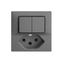 UP-Kombination 1/3+3/1P+T13 EDIZIOdue dunkelgrau