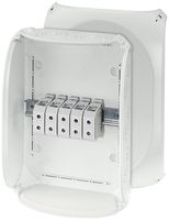 Boîte de dérivation AP Hensel KF G avec bornes 5×50mm² gris