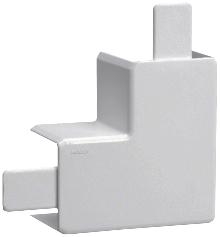 Angle plat Hager tehalit.LF 33×20mm gris IP30