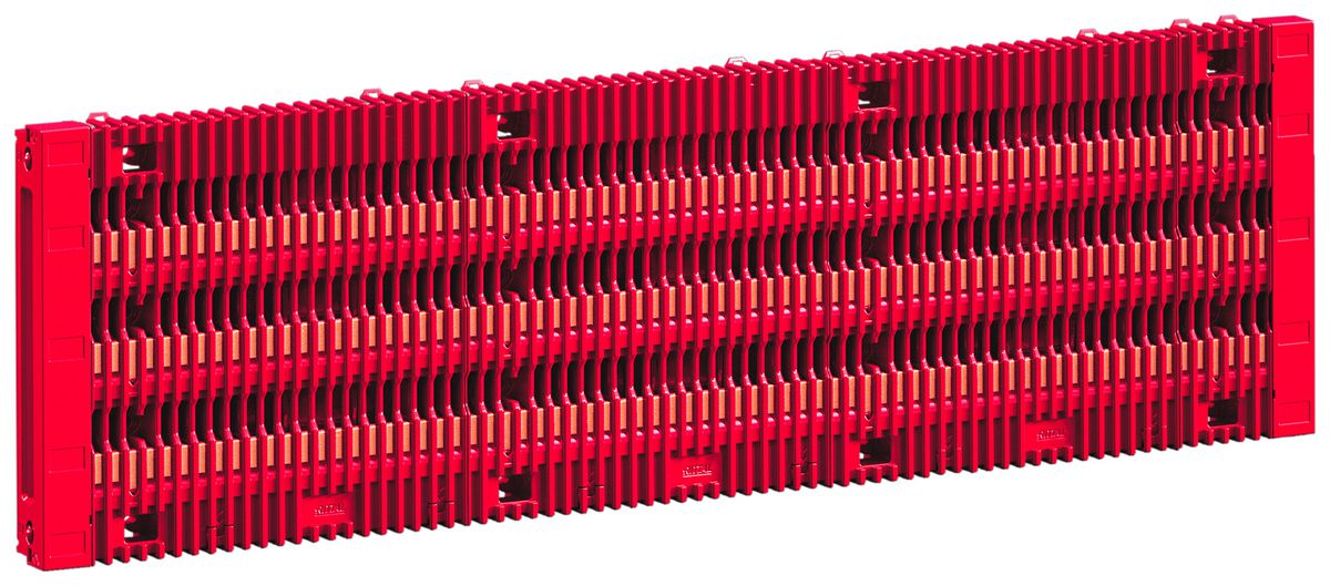 Sbarra conduttrice RiLineX RX 9360.088 3P 246×705×49mm 65kA