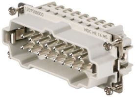 Stifteinsatz Weidmüller HDC HE 500V 16A 16L Schraubanschluss Gr.6