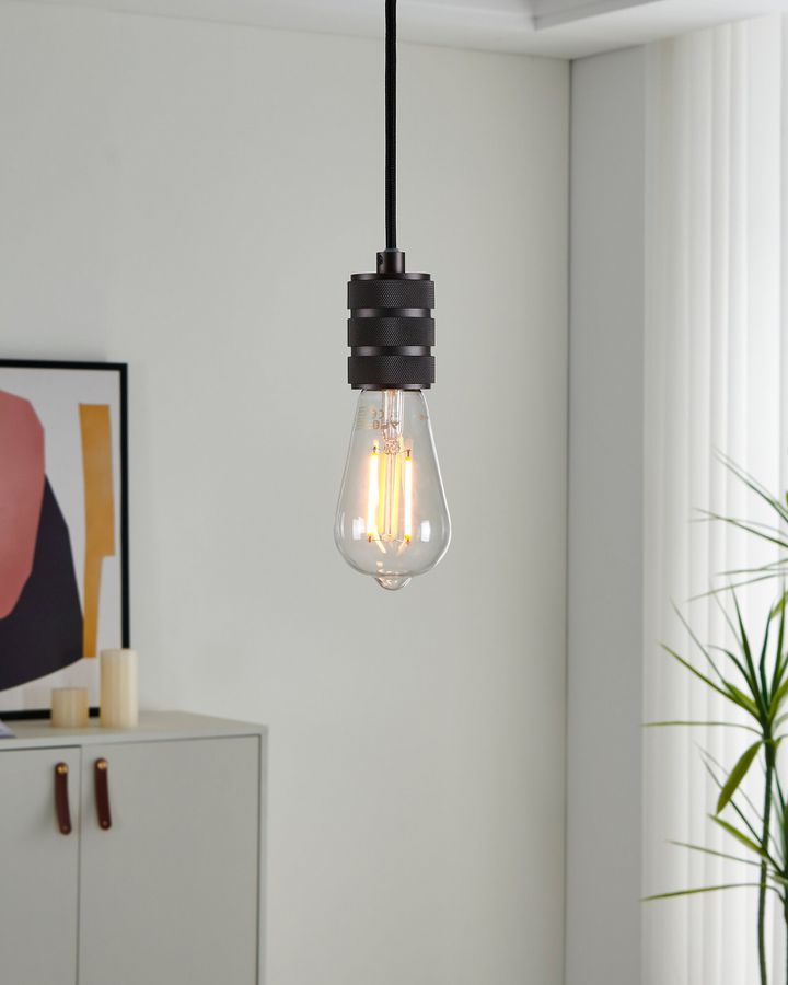 LED-Lampe Eglo CONNECT.Z E27 8W 2200…6500K ST64 klar weiss Bt/BLE DIM Ø64mm