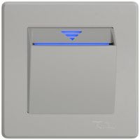 Hotelcard KNX INC EDIZIO.liv SNAPFIX® con unità accoppiatore BUS grc