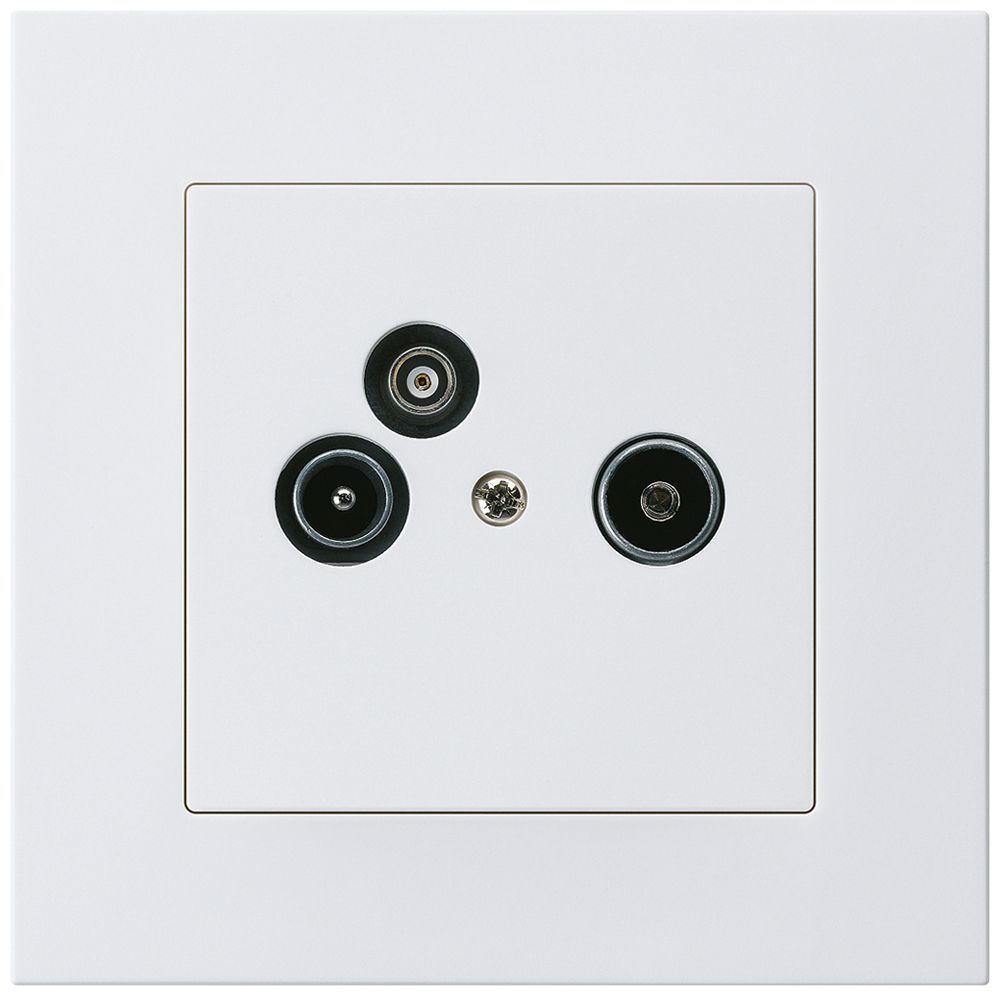 UP-Antennendose R/TV-Daten kallysto.pro 2GHz 14db weiss