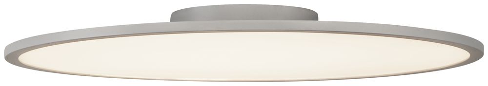 LED-Deckenleuchte SLV PANEL 60 ROUND CL 42W 3150lm 3000K 110° Ø600mm silber
