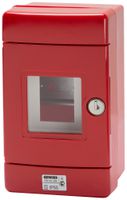 Scatola per segnalatore manuale Gewiss 42 RV mat.sint. IP55 108×180×100mm ro