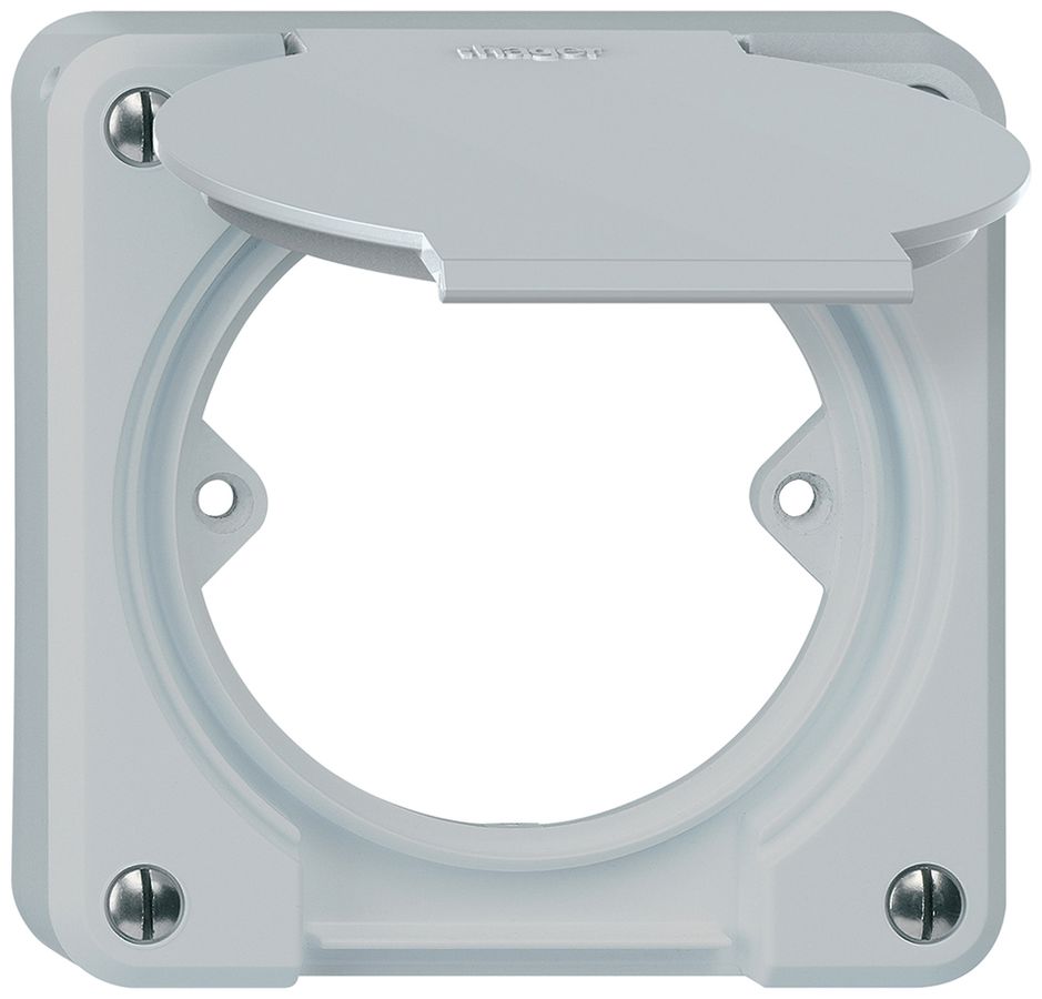 Partie supérieure robusto avec clapet gris 2-points avec disque de réduc.