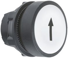 Taster Schneider Electric flach schwarz/weiss