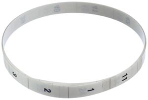 Bande de marquage 47-1UH blanc/noir