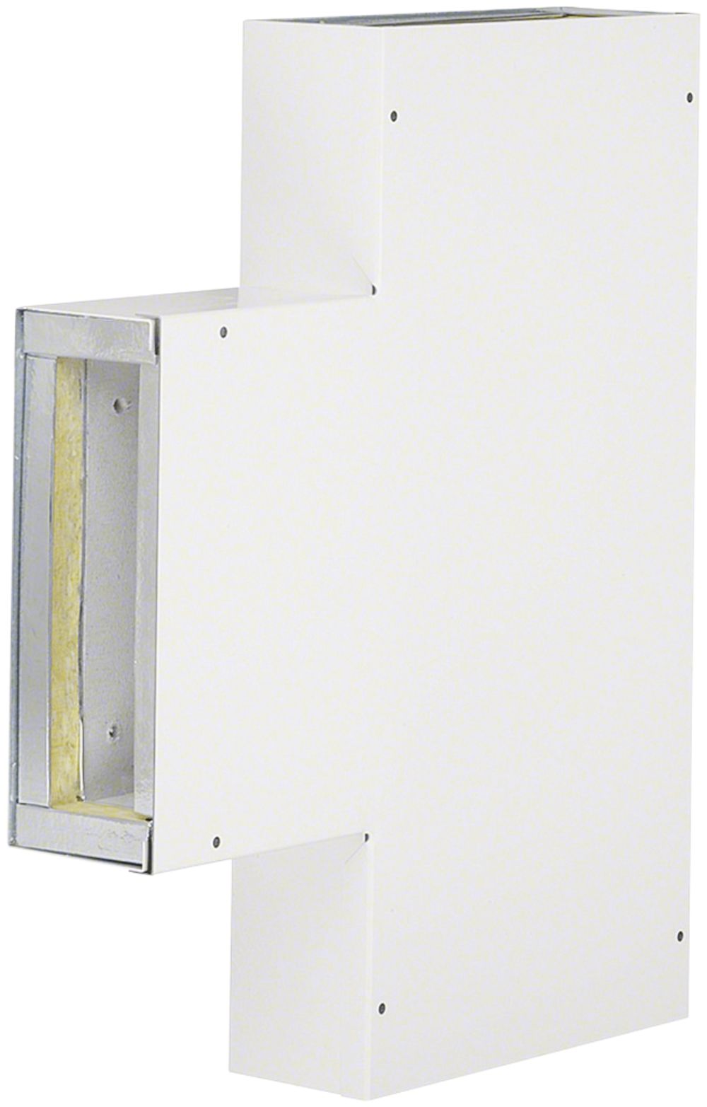 T-Stück tehalit FWK 3E E30 50×210mm, verkehrsweiss