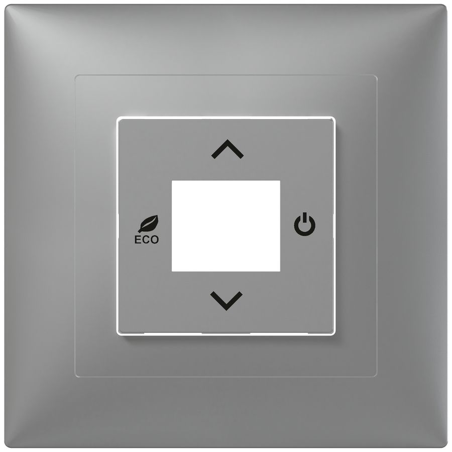 UP-Frontset B ABB SIDUS alu zu Raumtemperaturregl.free@home