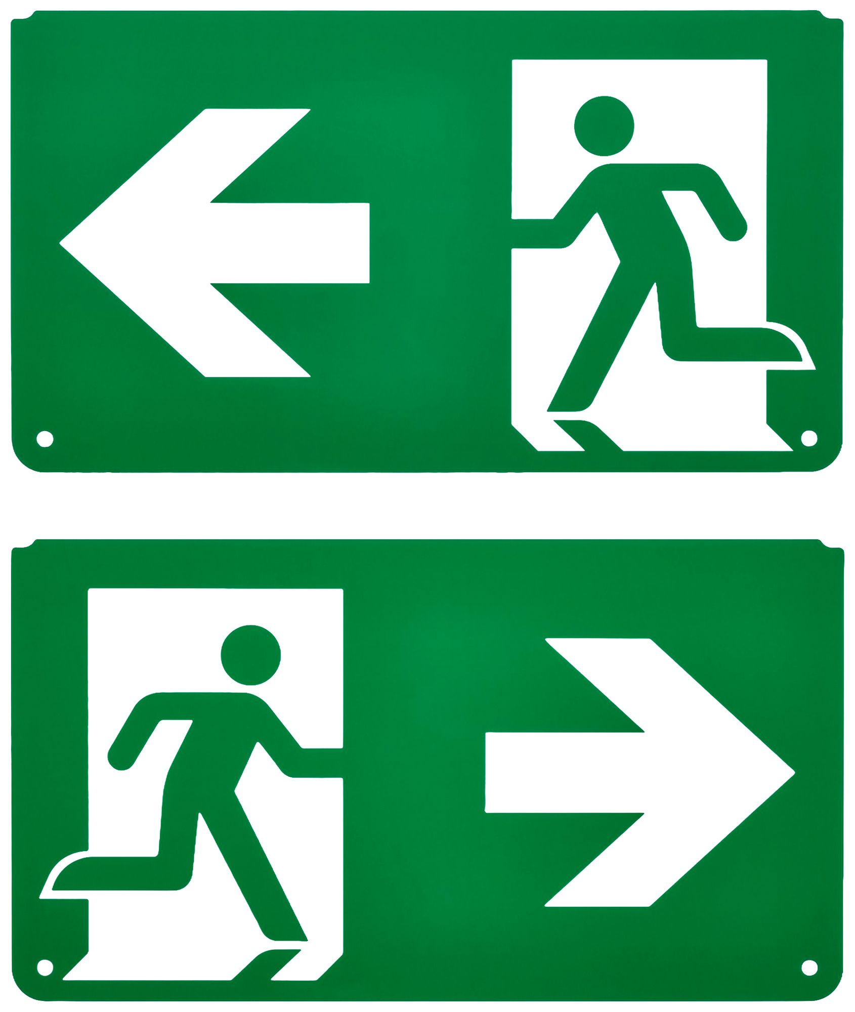 Jeu d.pictogrammes Philips EM159Z sortie gauche e.droite à double face 270×163mm