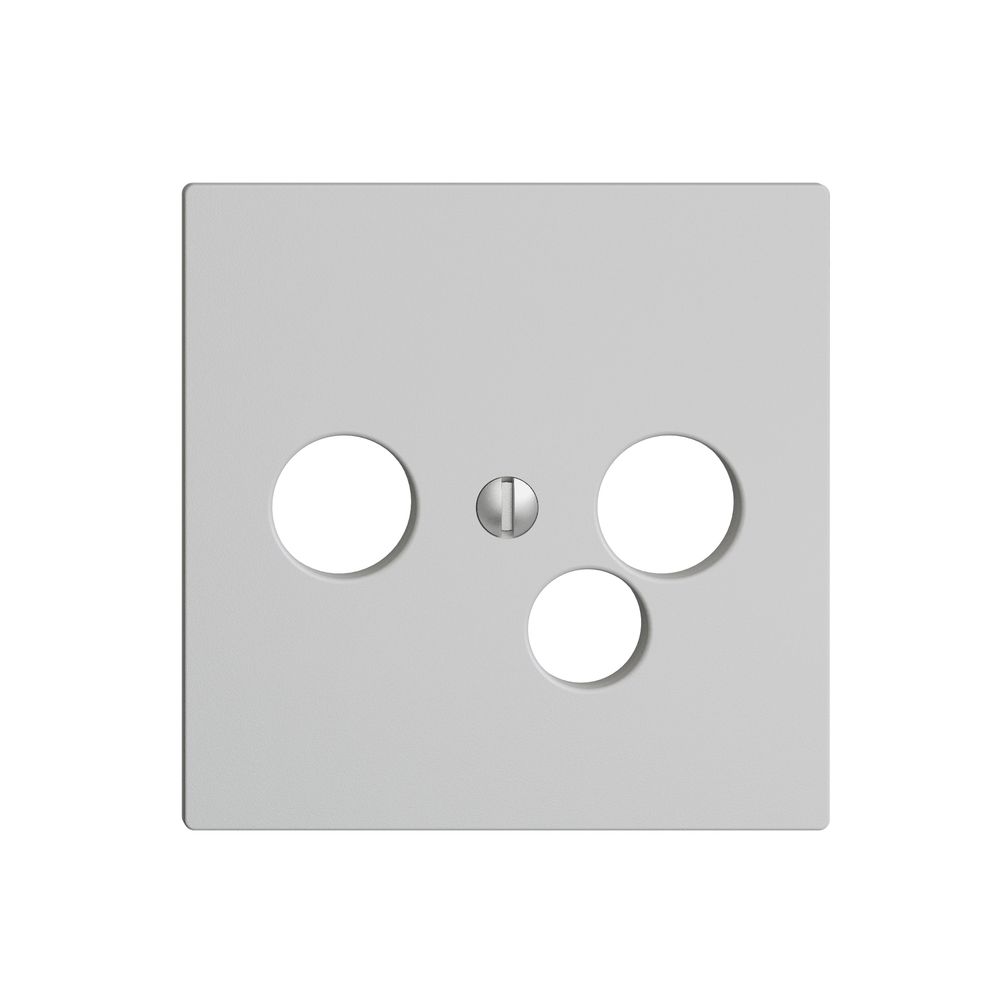 Frontplatte EDIZIOdue hellgrau für R/TV/NET