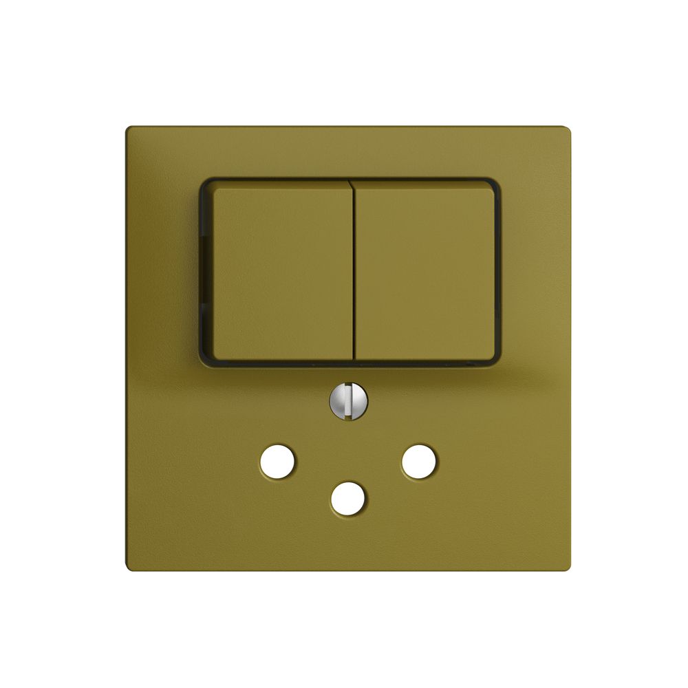 Frontset EDIZIOdue olive 60×60mm T12