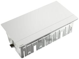 Tischsteckdose POP-UP für 8 Module Mosaic weiss