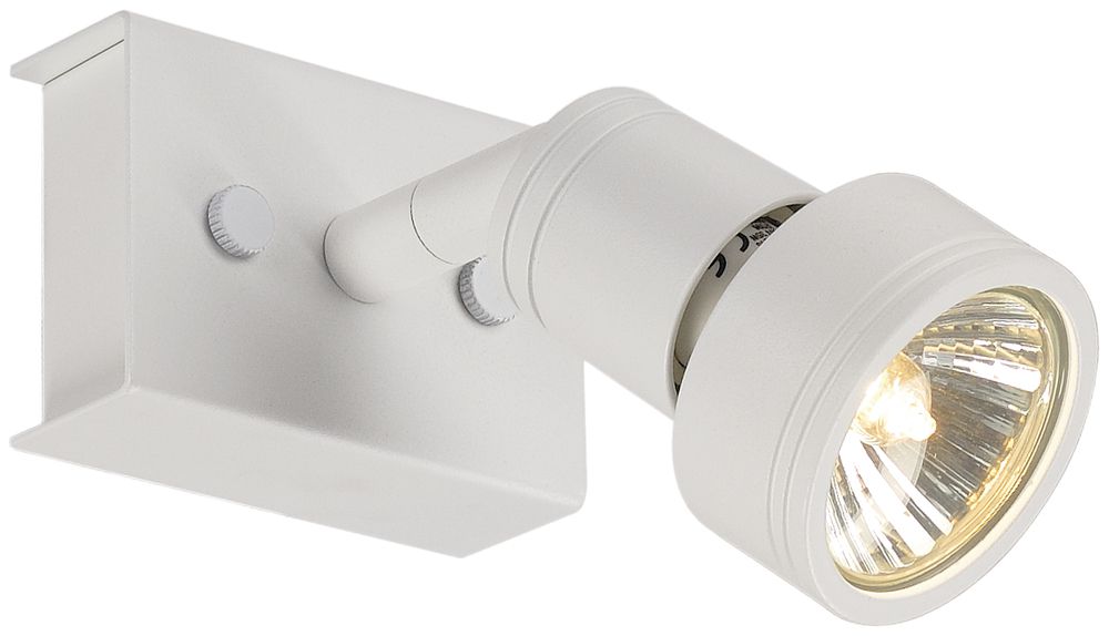 Deckenleuchte SLV PURI, GU10 50W mit Decoring IP20 weiss