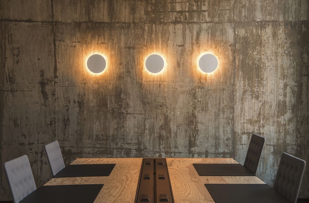 Applique LED SLV PLASTRA ROUND, 7.4W 400lm 3000K plâtre IP20 blanc