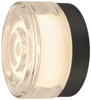 Plafoniera/applique LED SLV CYFT 6.5W 280lm 927/930/940 IP44 DIM Ø132mm nero