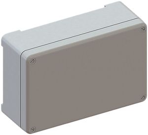 Boîte de dériv. PPO 300×200×125mm vide grc IP65