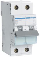 Leitungsschutzschalter Hager MCB 2P 415V Typ B 40A Icn 6kA 2TE