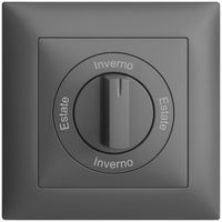 Frontset Estate-Inverno-Estato -Inverno EDIZIOdue 88×88 dunkelgrau