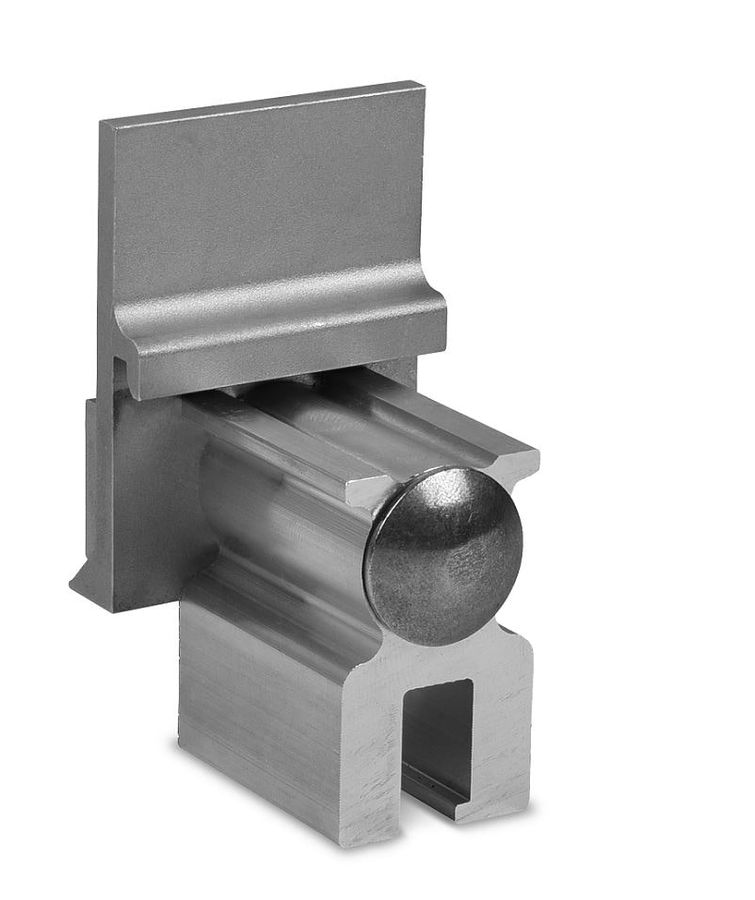 K2 Morsetto per doppio aggraffatura CF:x SingleRail