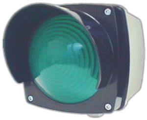 Segnale semaforo LED Comax SAL 230VAC verde IP65