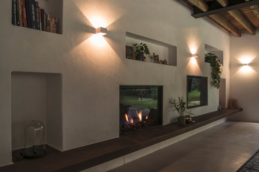 Applique LED SLV LOGS IN, 12W 230V 2000…3000K 490lm IP20 blanc